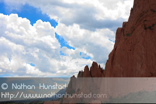 Garden of the Gods Park in Colorado Springs, CO